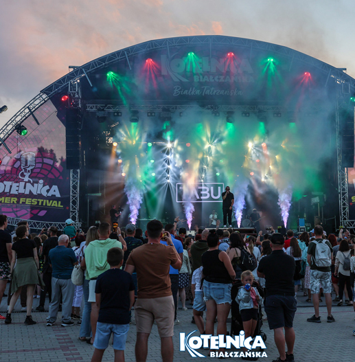 Festiwal w Kotelnicy Białczańskiej, 2025 r. NOWI jednym ze sponsorów głównych.